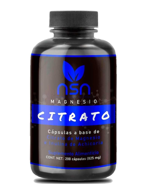 Citrato de magnesio Natural Smart Nutrition