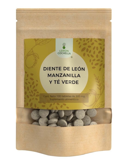 Diente de León Manzanilla y Té Verde Lemon Cochella