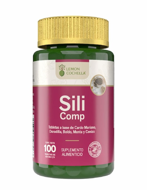 Sili Comp Lemon Cochella con cardo mariano de 100 tabletas