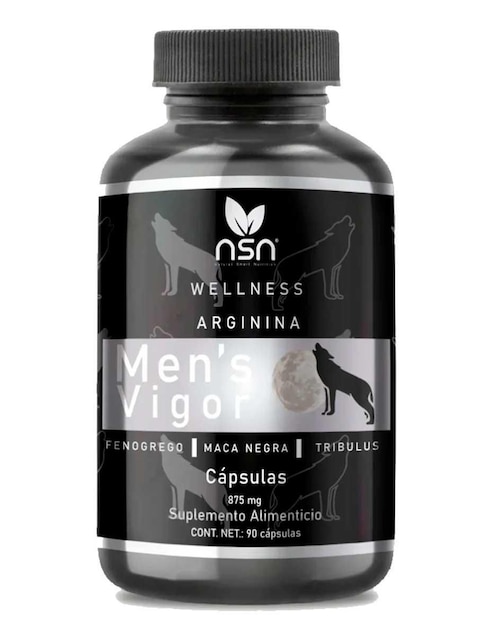 Mens Vigor Natural Smart Nutrition con fenogreco, maca negra y tribulus