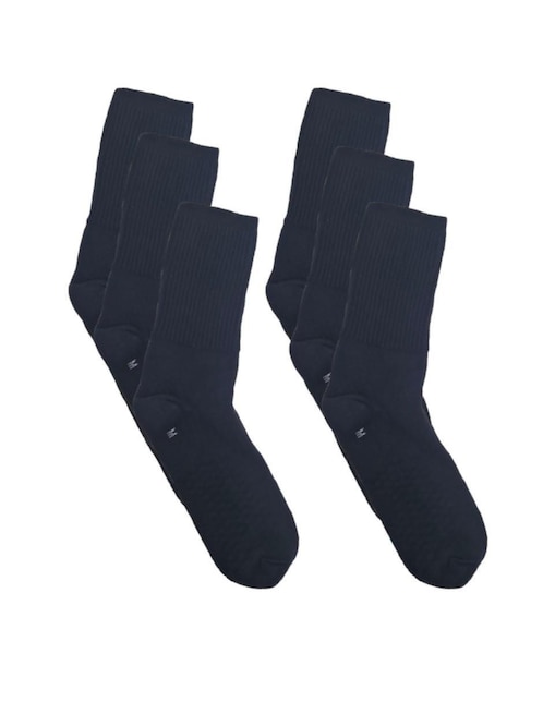 MEDICAL CONFORT Calcetín para pie diabético de algodón unisex 3 pares