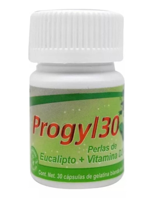 Progyl30 Eucalipto Y Vitamina D3 de 30 cápsulas Progyl30 Eucalipto Y Vitamina D3 de 30 cápsulas