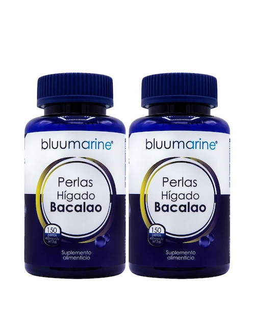 Perlas de Hígado de Bacalao Bdm Lab con aceite de salmón, aceite de anchoa, aceite de mackerel, dha y epa de 150 cápsulas