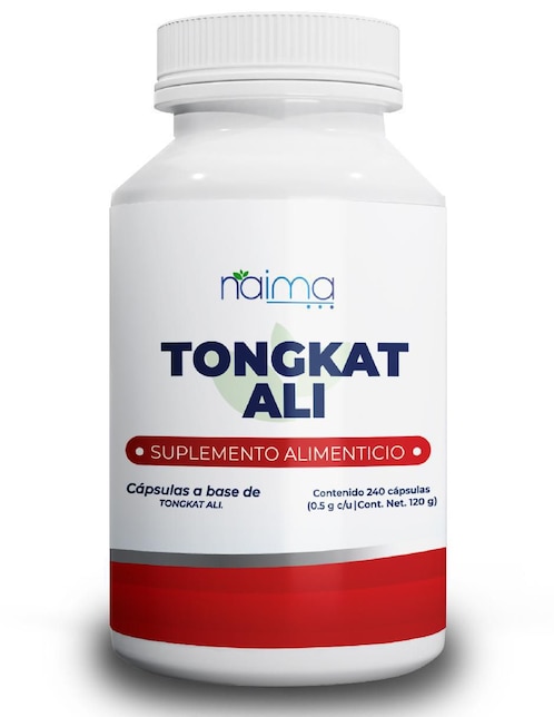 Tongkat Ali Naima de 240 cápsulas