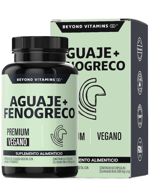 Aguaje + Fenogreco Beyond Vitamins de 60 cápsulas