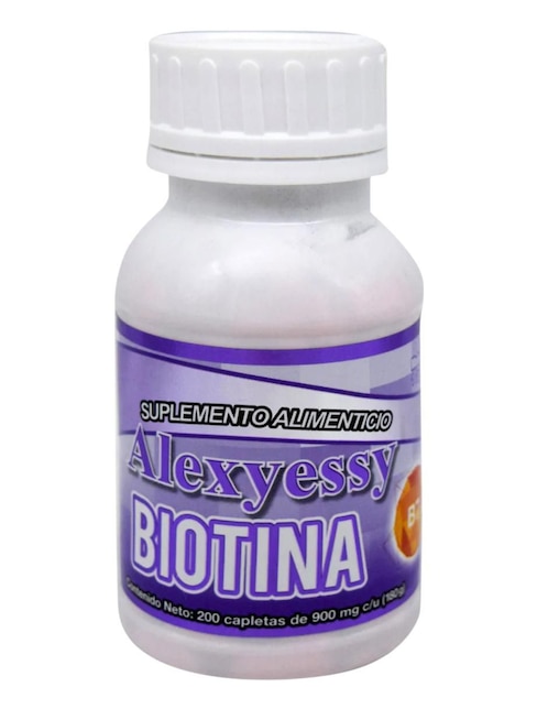 Biotina B7 200 capsulas Alexyessy Natural