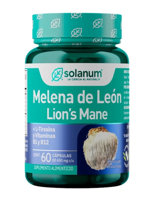 Hongo Melena de León de 60 cápsulas Hongo Melena de León de 60 cápsulas