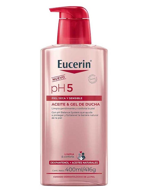 Limpiador rostro y cuerpo PH5 Eucerin Body para hidratar