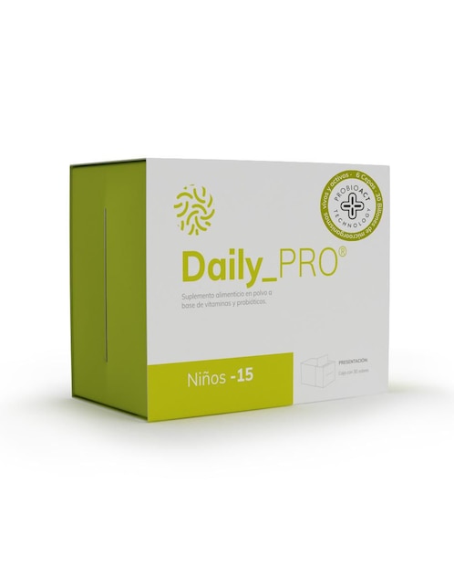 Daily Pro 15 Inmunomedi con probióticos sabor vainilla