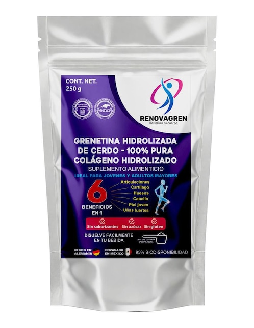 Grenetina de Cerdo Alemana con colágeno hidrolizado 1
