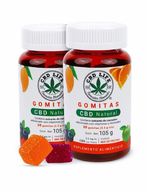 Gomitas CBD sabor frutas 1