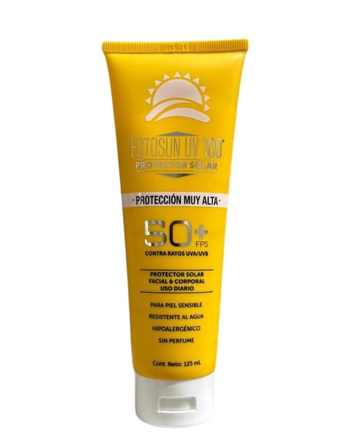 Protector solar FPS 50 Fotosun Uv 100 125 ml