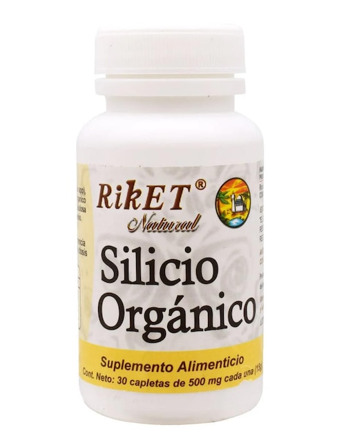 Silicio Orgánico Riket Natural de 30 cápsulas