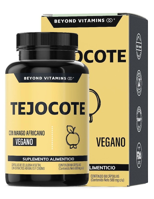 Tejocote Mango Africano de 60 cápsulas 1