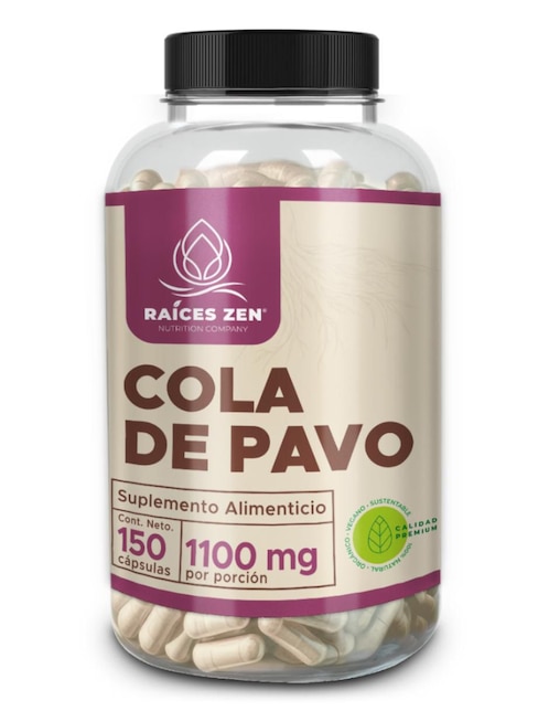 Hongo Cola de Pato Súper Premium de 150 cápsulas Hongo Cola de Pato Súper Premium de 150 cápsulas