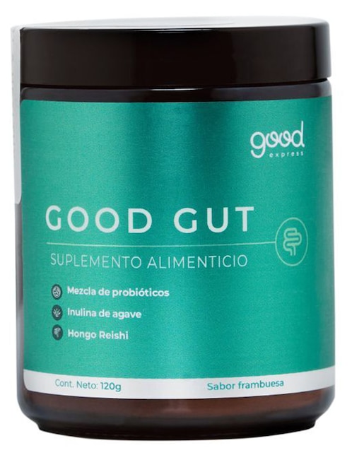 Good Gut con probióticos sabor frambuesa de 120 ml 1
