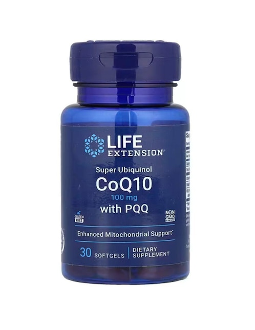 CoQ10 con ubiquinol de 30 cápsulas 1