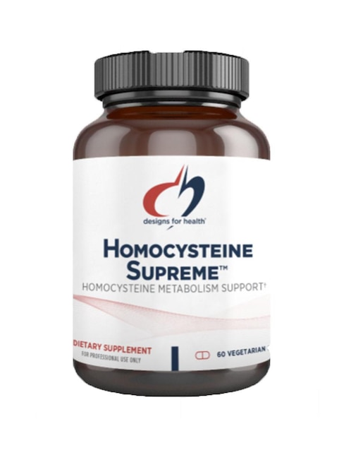 homocisteina Designs For Health con vitaminas y minerales de 60 cápsulas