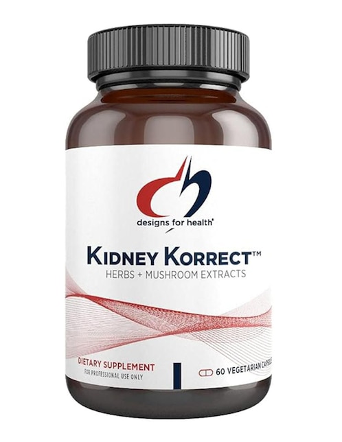 Kidney Designs For Health con vitaminas y minerales de 60 cápsulas
