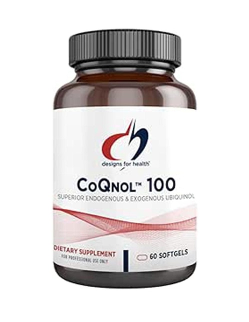 Ubiquinol Designs For Health con vitaminas y minerales de 60 cápsulas