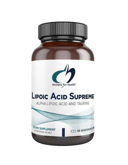 Ácido Lipoic con ácido alfa lipoico de 60 cápsulas
