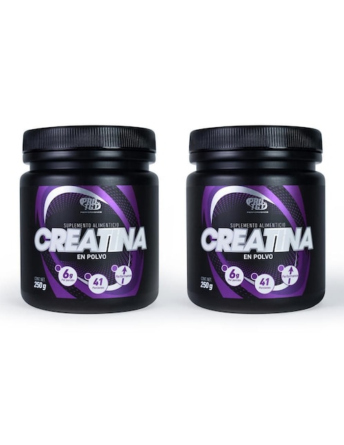 Set de suplementos alimenticios Creatina Protgt