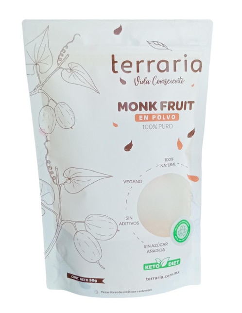 Monk Fruit Terraria con vitaminas y minerales
