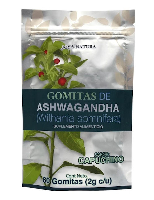 Gomitas de Ashwagandha Joy Natura sabor capuccino de 60 gomitas