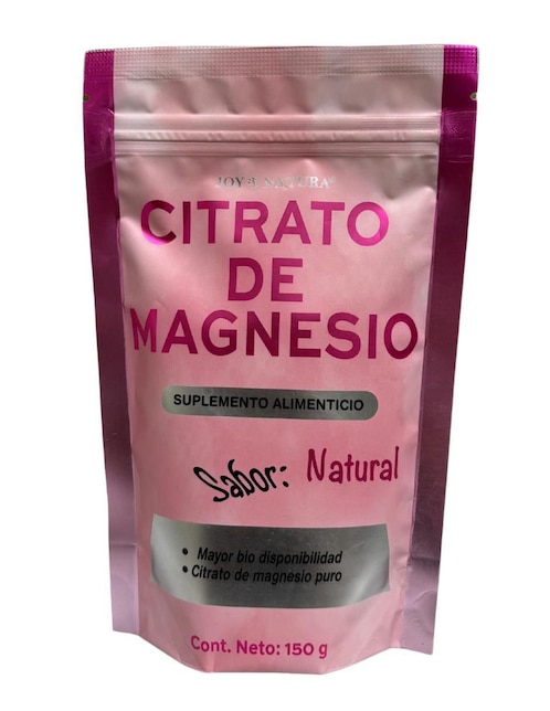 Citrato de magnesio Joy Natura sabor natural de 150 g