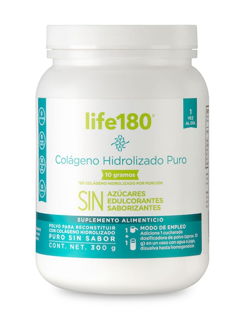 LIFE 180 Colágeno hidrolizado puro Life 180