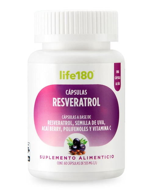 Resveratrol de 60 cápsulas 1