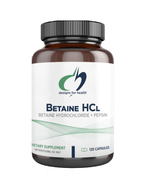 Betaina Designs For Health con vitaminas y minerales de 120 cápsulas