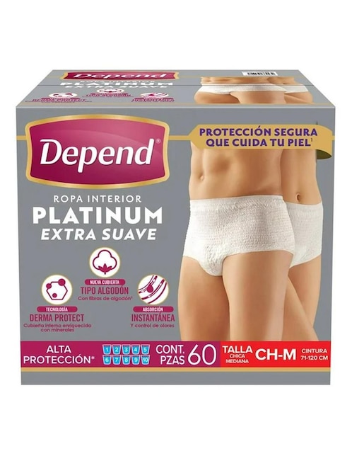 Pañales para adulto Depend
