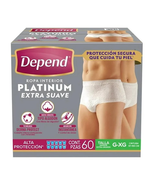 Pañales para adulto Depend