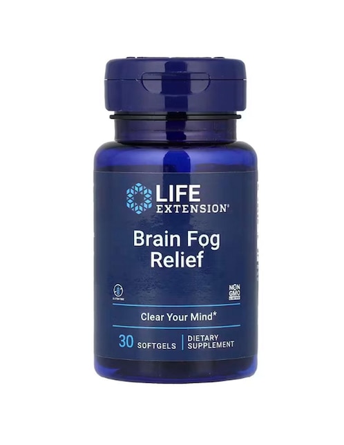 Alivio para el Cerebro Life Extension con vitaminas y minerales de 30 cápsulas