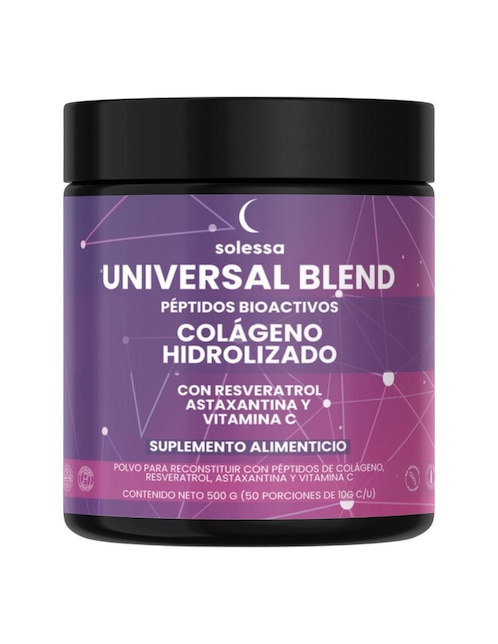 Resveratrol, Vitamina C y Astaxantina Solessa con colágeno hidrolizado