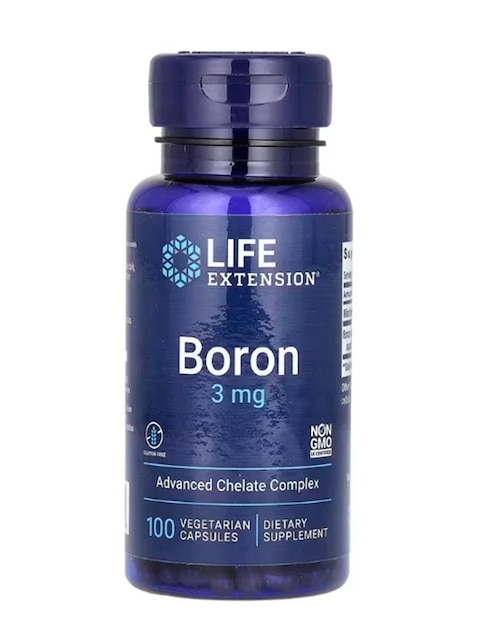Boro Life Extension con vitaminas y minerales de 100 cápsulas