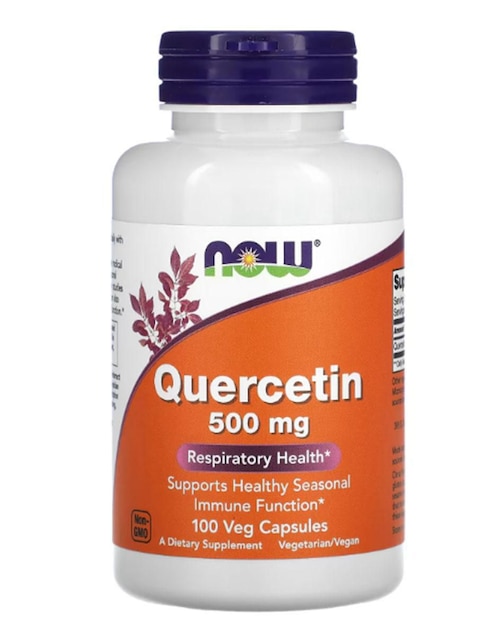 Quercetina Now Foods con queratina de 100 cápsulas