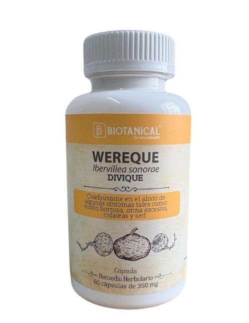 DIVIQUE Wereque Biotanical Natural Health Natural Health de 60 cápsulas