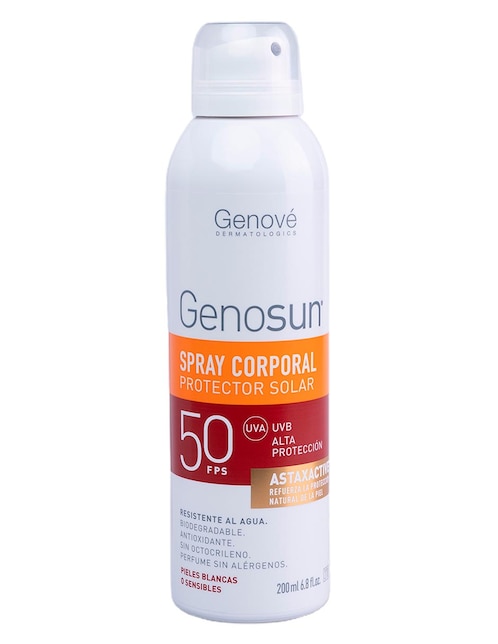 Protector Solar 50+ Genosun Aerosol Genove Dermatologicos 200 ml