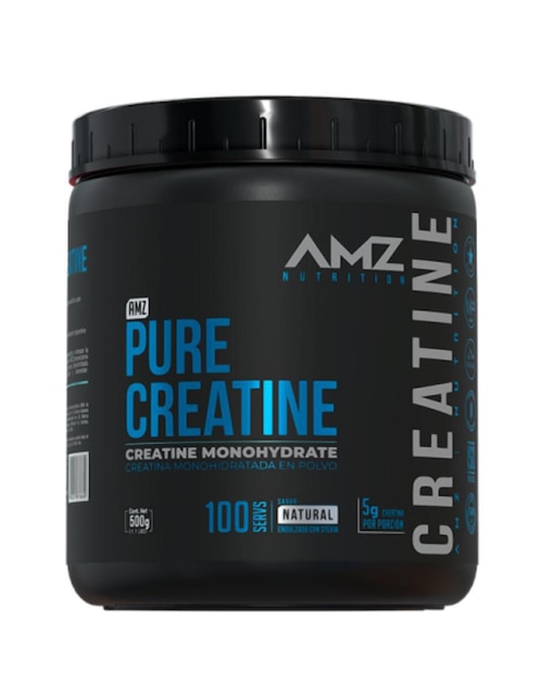 Pure creatine Amz con creatina sabor natural