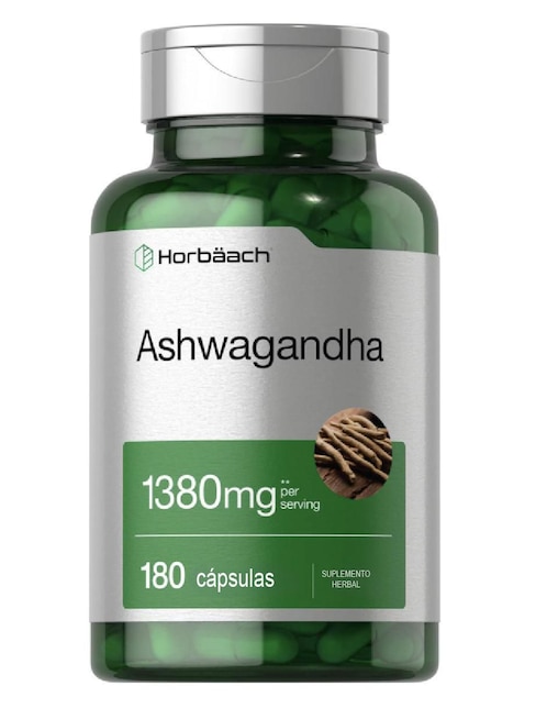HORBAACH ASHWAGANDHA 180 CÁP Horbaach con ashwagandha de 180 cápsulas