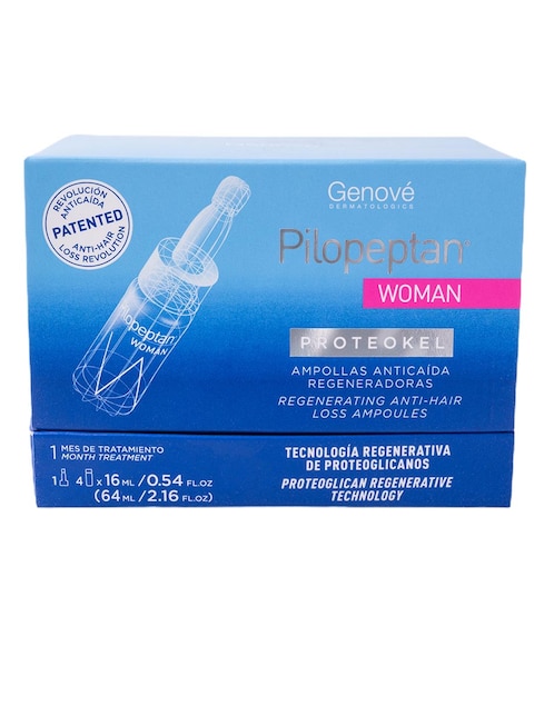 Tratamiento para capilar Pilopeptan Womam Proteokel anticaída Pilopeptan