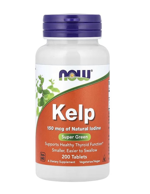 Kelp, 150 mcg con vitaminas y minerales de 200 tabletas