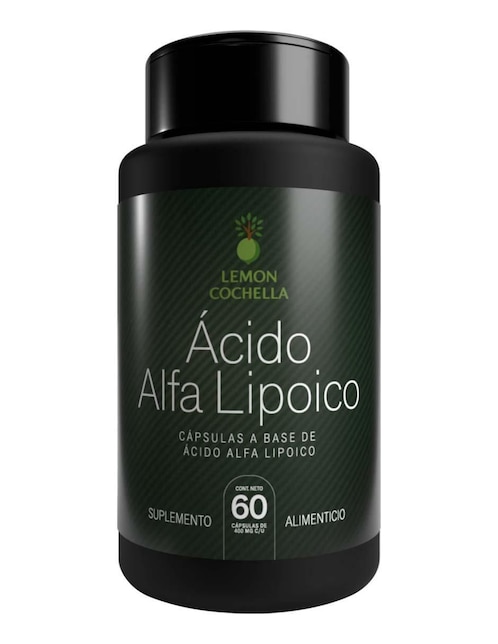 Ácido Alfa Lipoico Lemon Cochella sabor original de 60 cápsulas