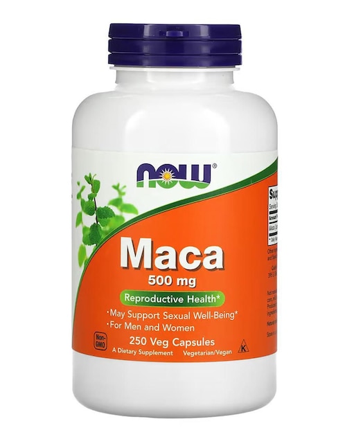 Maca Now de 250 cápsulas