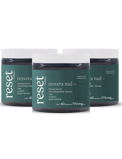 Kit de suplementos alimenticios Reset Wellness