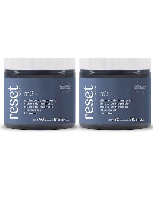 Kit de suplementos alimenticios de M3 Reset Wellness