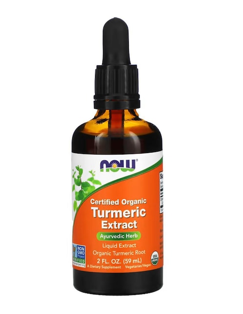 Extracto de cúrcuma orgánico Now de 59 ml