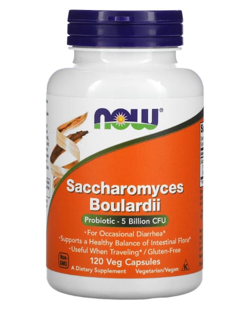 Saccharomyces boulardii con probióticos de 120 cápsulas 1